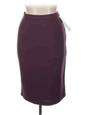Tatyana Plum Purple Pinup Rockabilly Retro Pencil Skirt Size XL
